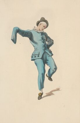 Dancing Pulcinelo (1858)