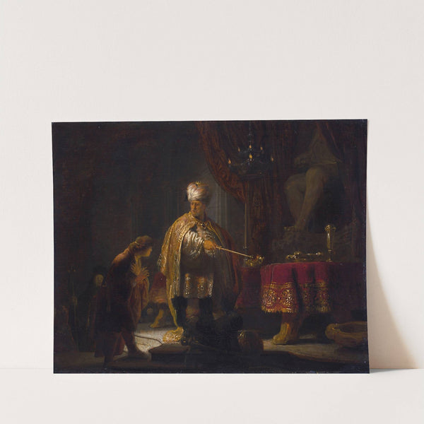 Daniel and Cyrus Before the Idol Bel by Rembrandt van Rijn