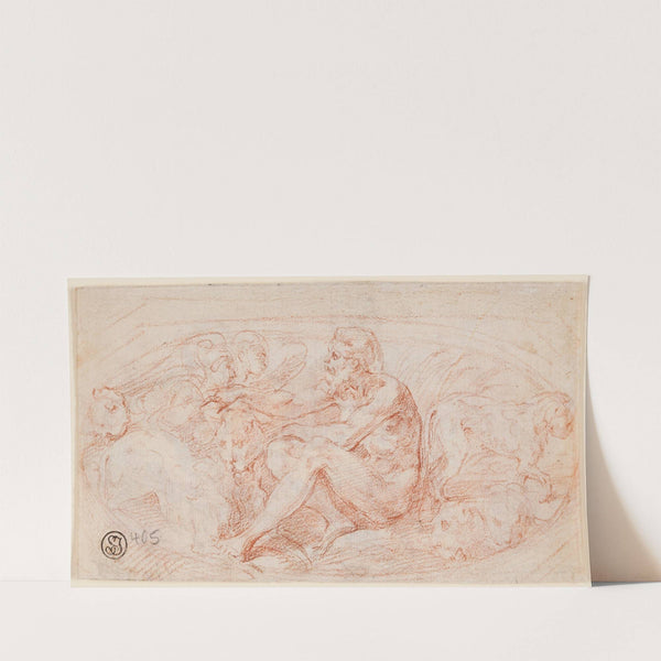 Daniel in the lion’s den (ca. 1531 – 1535) by Parmigianino