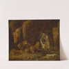 Daniel in the lions’ den (Daniel 6-17-22, 14-30-39) by David Teniers The Younger