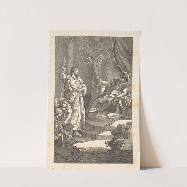 Daniel interpreting Nebuchadnezzar’s dream by Alexander Anderson