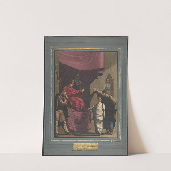 Daniel interprets Nebuchadnezzar's Dream by Franz von Hauslab the Younger