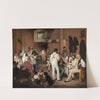 Danish Artists At The Osteria La Gensola In Rome by Ditlev Blunck