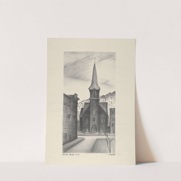 Danish Church, San Francisco (ca. 1935–43) by Marguerite Redman Dorgeloh
