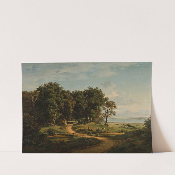 Danish Landscape by Julius Hellesen