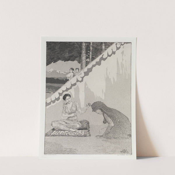 Dank (Zelt, Opus XIV, 1. Teil, Nr. 11) (1915) by Max Klinger