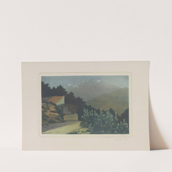 Dans la montagne (1901) by Charles-Louis Houdard