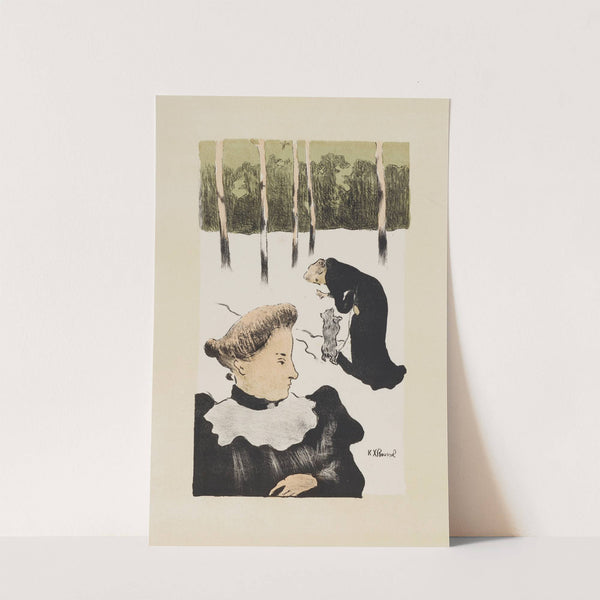 Dans la neige (1893) by Ker-Xavier Roussel