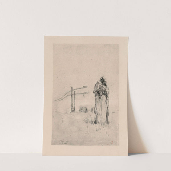 Dans la Püzta (1879) by Félicien Rops