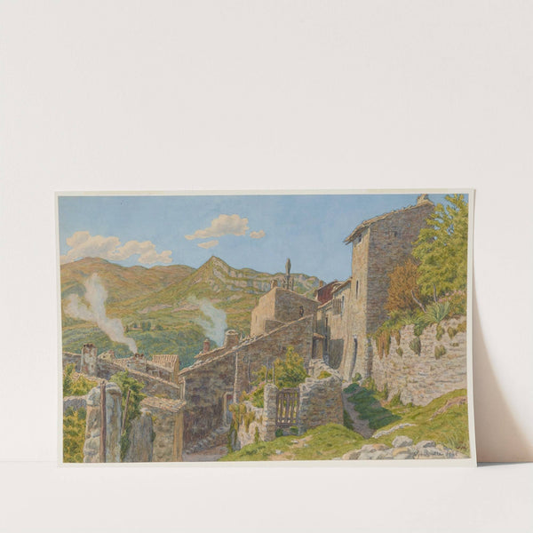 Dans la vieille ville. Nyons (1928) by Henri Rivière