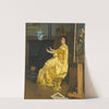 Dans l’atelier; le repos du modèle (1857) by Alfred Stevens