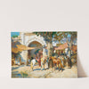 Dans le souk. Alger by Frederick Arthur Bridgman