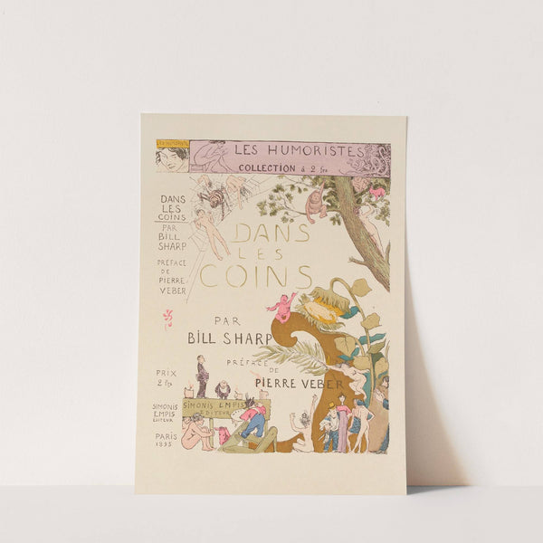 Dans les coins – couverture du livre de Bill Sharp (1895) by Jean Veber