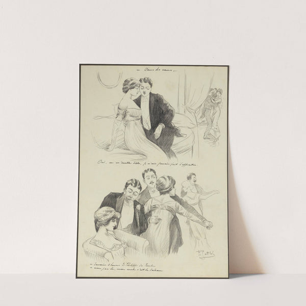 Dans les cours by Fernand Louis Gottlob