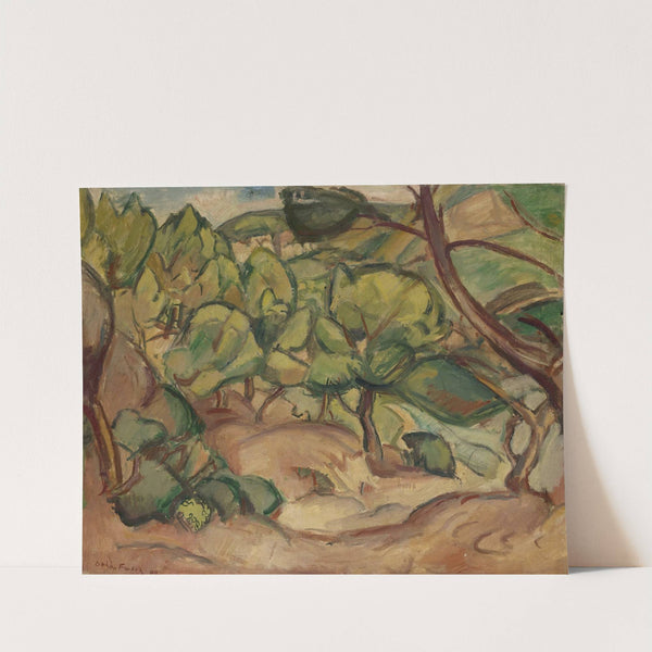 Dans les pins (1909) by Emile Othon Friesz