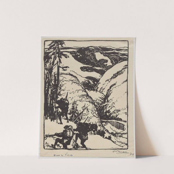 Dans les Vosges (1914) by Auguste Louis Lepère