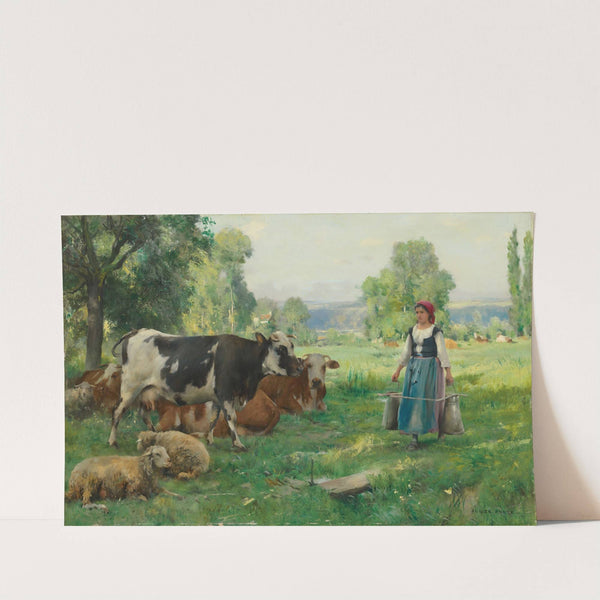 Dans un pâturage by Julien Dupré