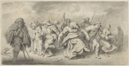 Dansende bedelaars