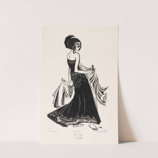 Danseres (1883) by Johannes Frederik Engelbert ten Klooster