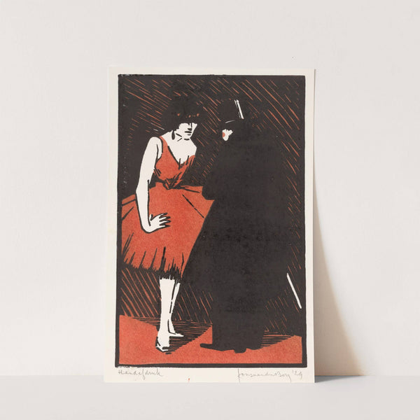 Danseres met een heer by Fons van den Berg