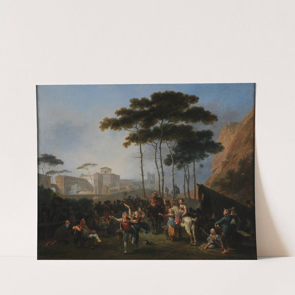 Danses villageoises by Nicolas-Antoine Taunay