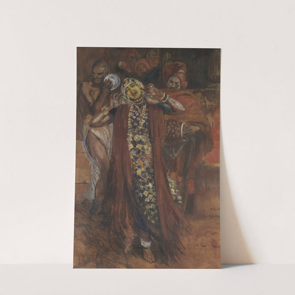 Danseur hindou ou Le Danseur au masque jaune (1911) by Albert Besnard