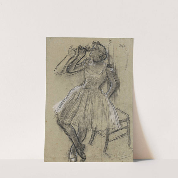 Danseuse à la rose by Edgar Degas