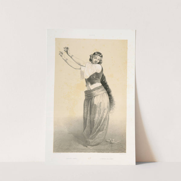 Danseuse (Almée), A Dancing Girl (Almeh) (1851) by Alexandre Bida