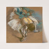 Danseuse attachant son chausson by Edgar Degas