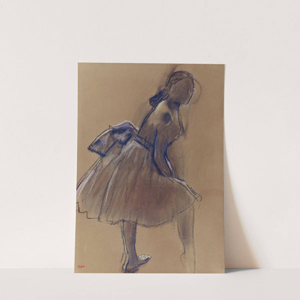 Danseuse debout, de profil (circa 1880-1885) by Edgar Degas
