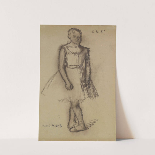 Danseuse en cinquième position (circa 1885) by Edgar Degas