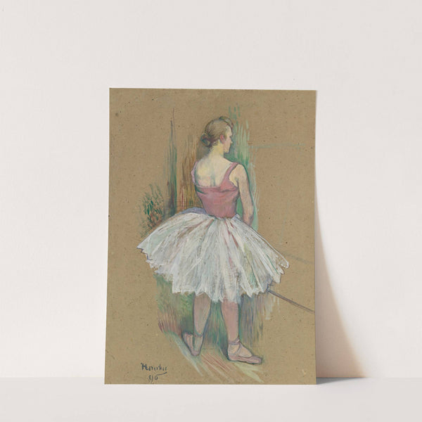 Danseuse En Pied Vue De Dos (1890) by Henri de Toulouse-Lautrec
