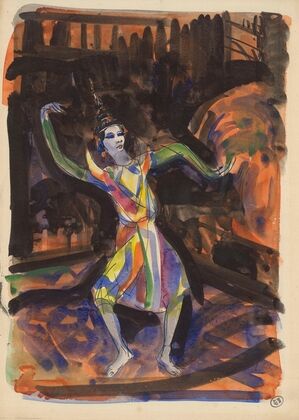 Danseuse orientale (1920s)
