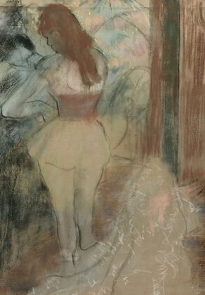 Danseuse S’habillant