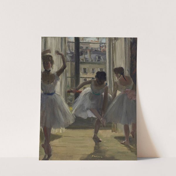Danseuses dans une salle d’exercice (Trois Danseuses) (1873) by Edgar Degas