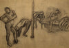 Danseuses en maillot, au repos