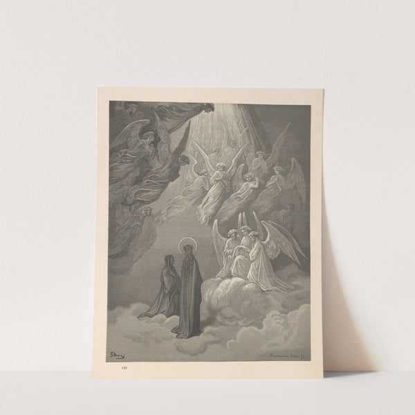 Dante Alighieri’s The Divine Comedy. Vol. 3, Paradise Pl.11 (1871) by Gustave Doré