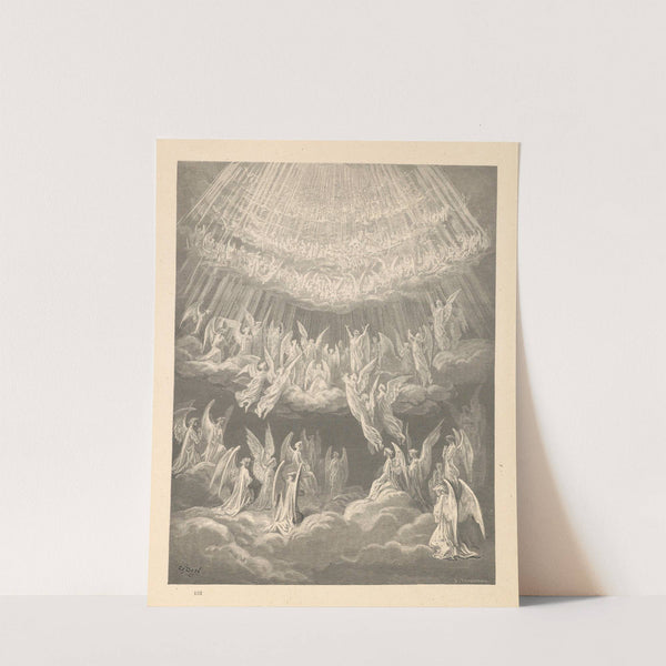 Dante Alighieri’s The Divine Comedy. Vol. 3, Paradise Pl.15 (1871) by Gustave Doré