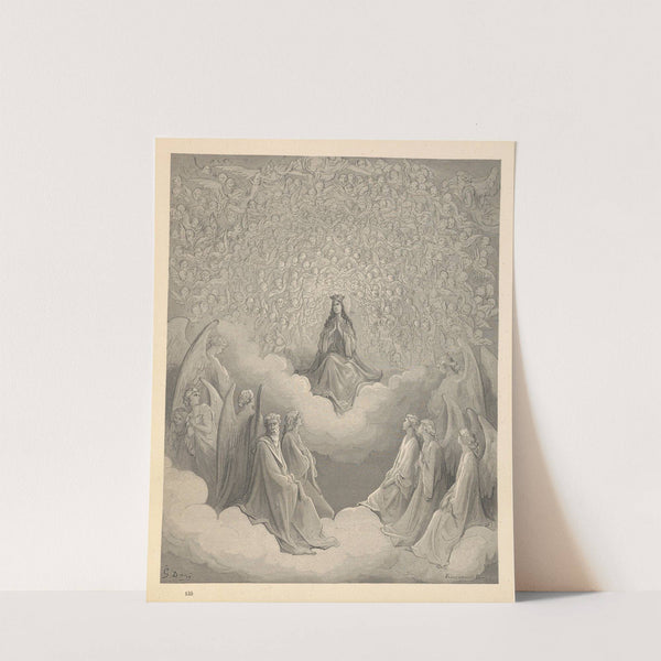 Dante Alighieri’s The Divine Comedy. Vol. 3, Paradise Pl.18 (1871) by Gustave Doré