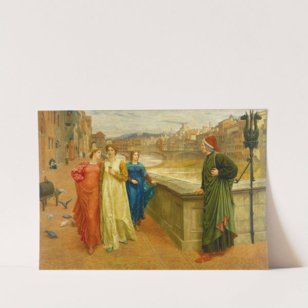 Dante and Beatrice by Henry James Holiday