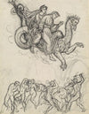 Dante and Virgil Riding on the Back of Geryon