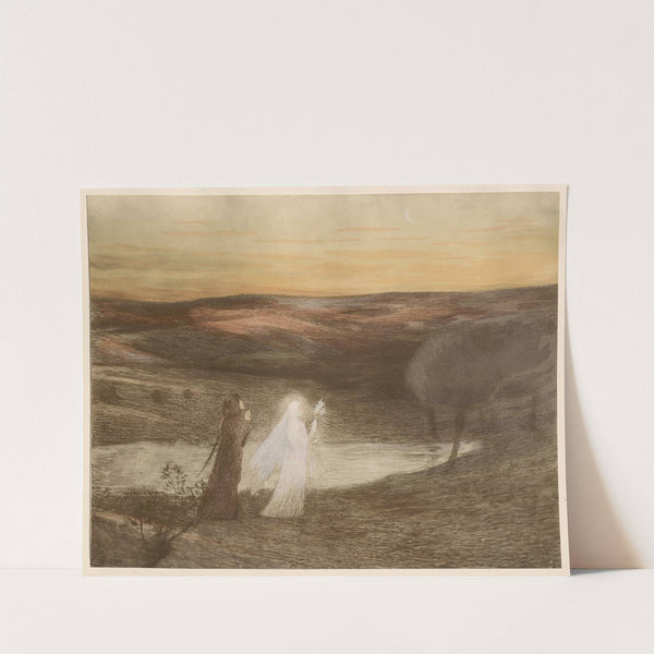 Dante Rencontre Béatrix (1898-1899) by Henri Martin