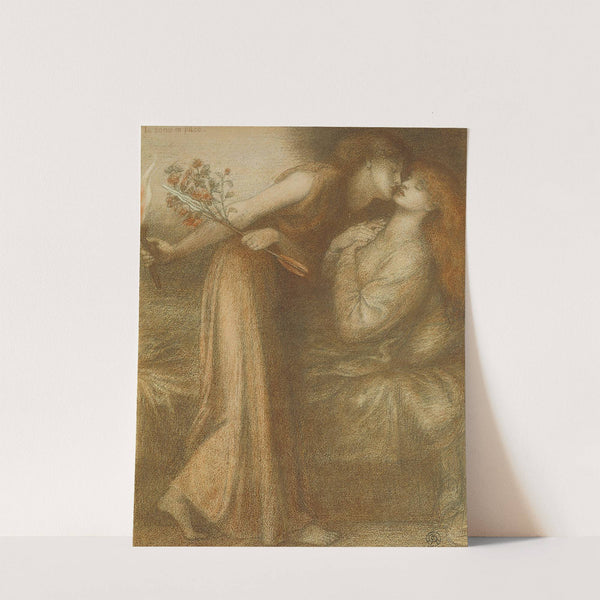 Dante’s Dream (Io sono in pace) (1875) by Dante Gabriel Rossetti