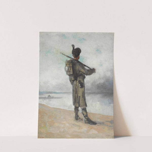 Danube guard (Santinela) by Nicolae Grigorescu