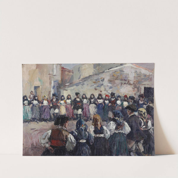 Danza sarda by Alfredo Vaccari