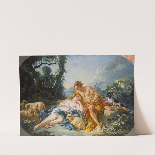 Daphnis and Chloe (1743) by François Boucher