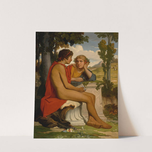 Daphnis And Chloe (1843) by Dominique Louis Papety
