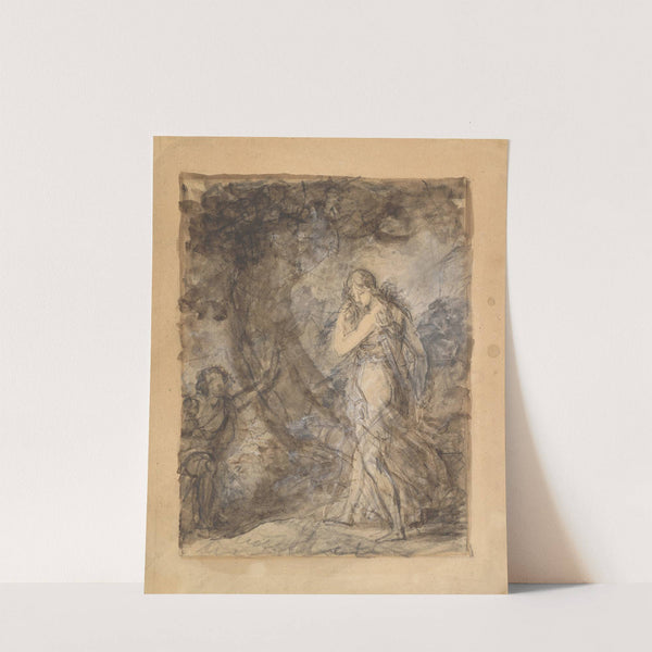 Daphnis Running toward Chloe (ca. 1798) by François Gérard