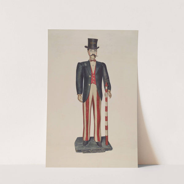 Dapper Dan Store Figure by Helen E. Gilman