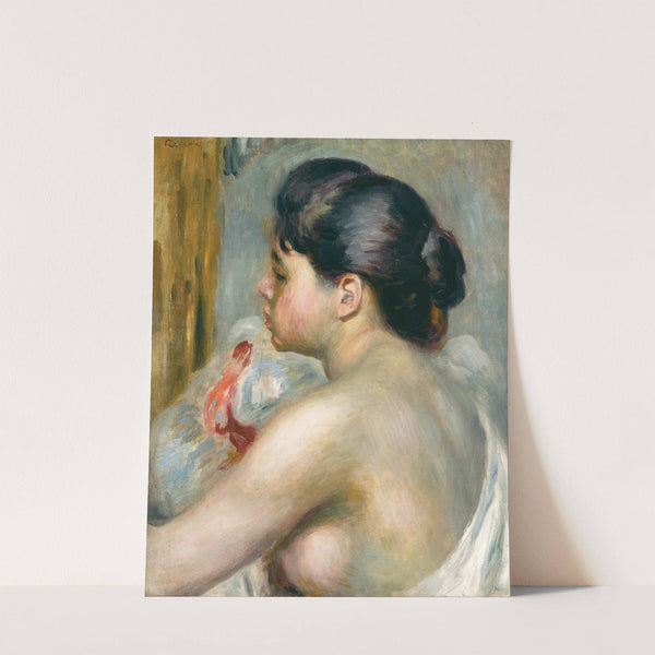 Dark-Haired Woman by Pierre-Auguste Renoir